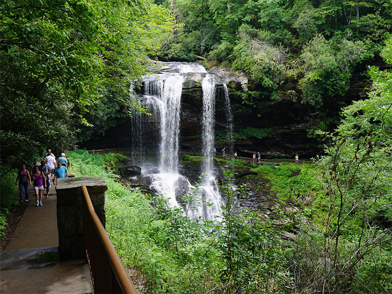 Dry Falls Nantahala Forest North Carolina